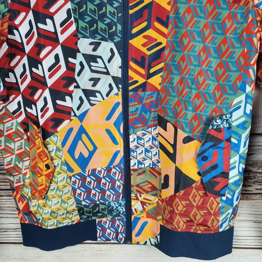 NWT FILA Mens Small The Atrani Collection MAV Bomber Jacket - Picture 3 of 12